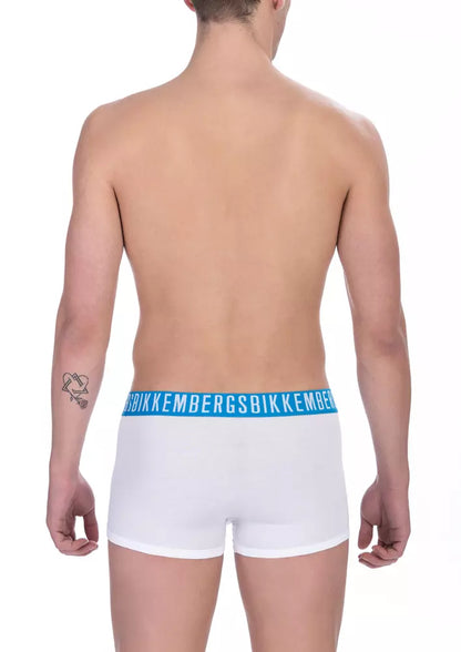 Boxer homme en coton blanc Bikkembergs