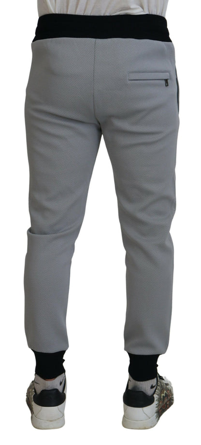 Dolce & Gabbana Gray Polyester Sweatpants Jogger Pants by Dolce & Gabbana