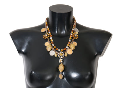 Collier élégant plaqué or Dolce &amp; Gabbana