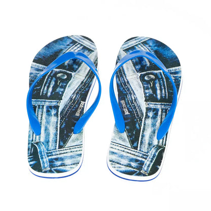 Sandale Just Cavalli bleu clair EVA pour homme