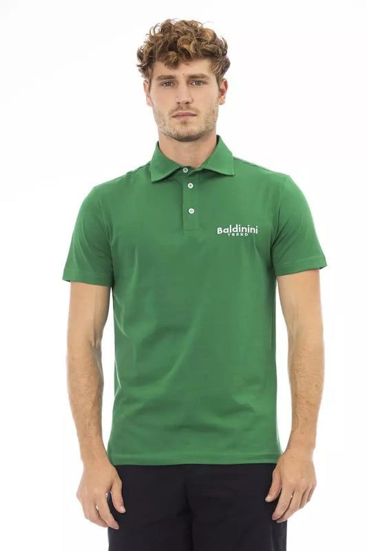 Polo Homme Baldinini Trend Vert Coton