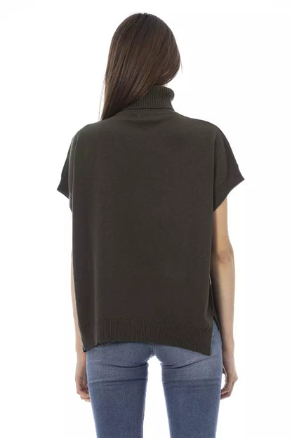 Baldinini Trend Green Wool Women Sweater by Baldinini Trend