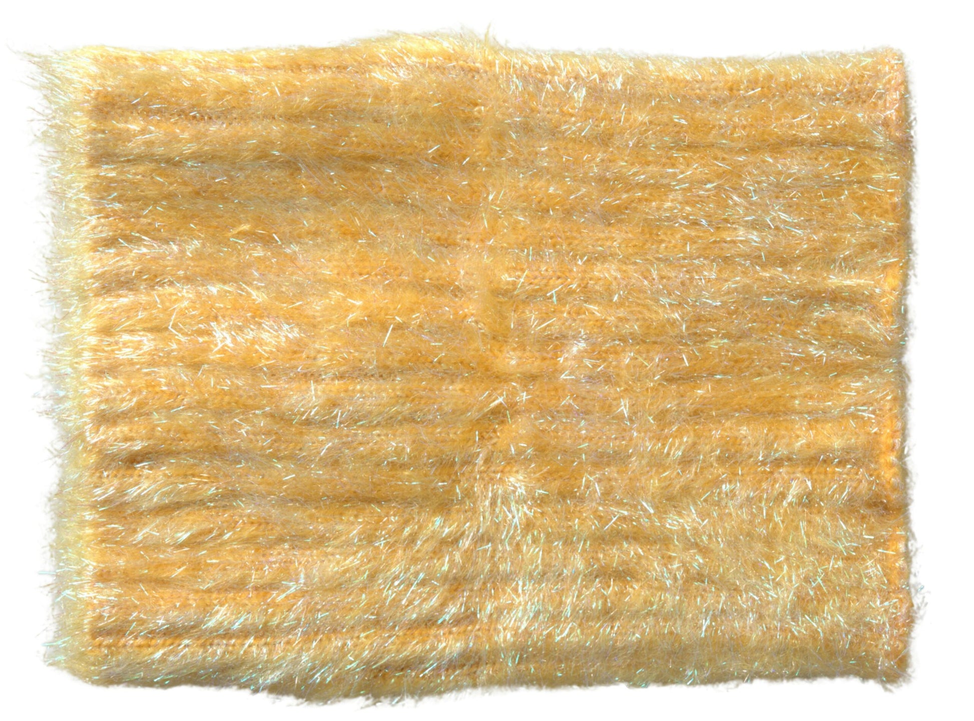 Dolce & Gabbana Yellow Polyester Mohair Fiber Neck Wrap Scarf by Dolce & Gabbana