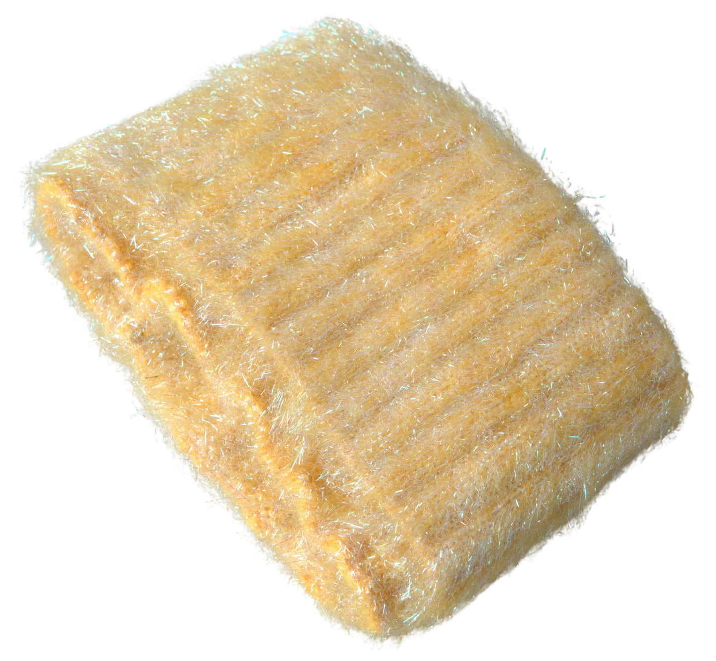Dolce & Gabbana Yellow Polyester Mohair Fiber Neck Wrap Scarf by Dolce & Gabbana