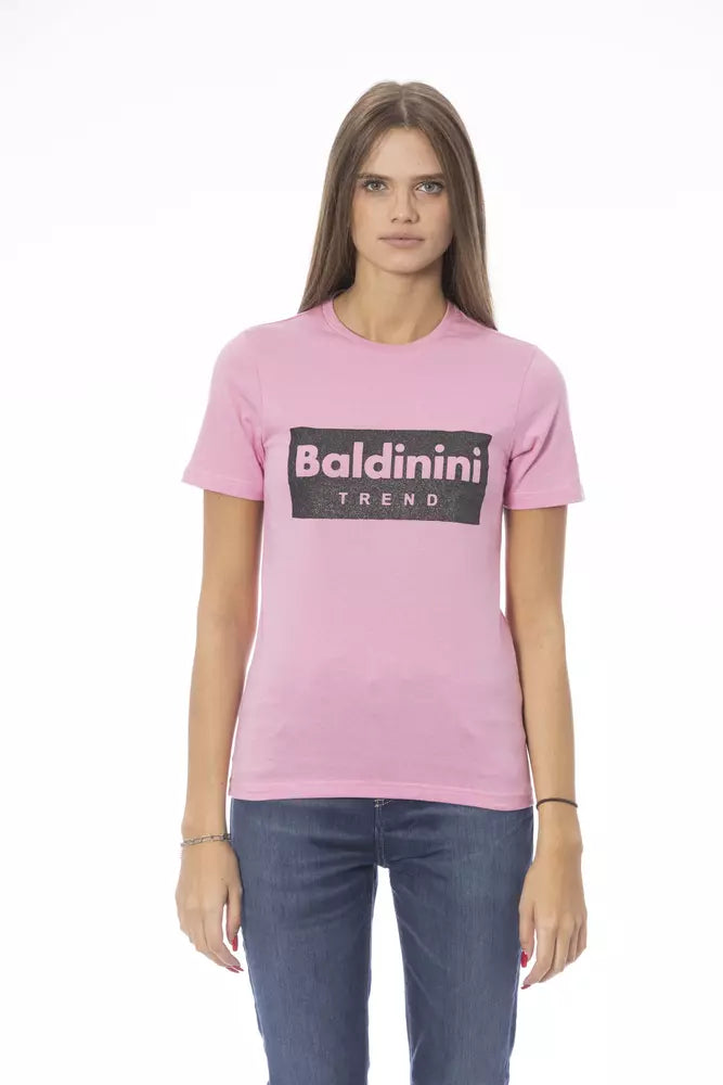 Baldinini Trend Multicolor Cotton Women T-Shirt by Baldinini Trend