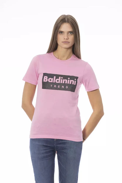 Baldinini Trend Multicolor Cotton Women T-Shirt by Baldinini Trend