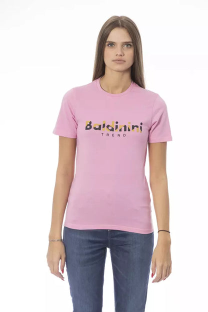 Baldinini Trend Multicolor Cotton Women T-Shirt by Baldinini Trend