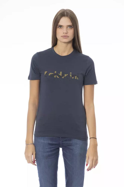 Baldinini Trend Blue Cotton Women T-Shirt by Baldinini Trend