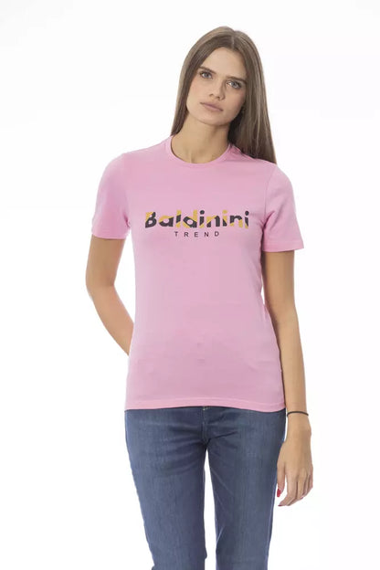 Baldinini Trend Multicolor Cotton Women T-Shirt by Baldinini Trend