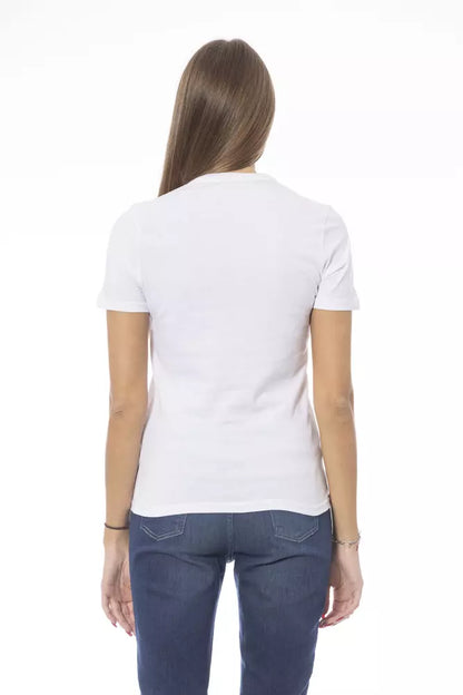 Baldinini Trend White Cotton Women T-Shirt by Baldinini Trend