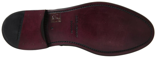 Dolce & Gabbana Brown Leather Chelsea Mens Boots Shoes by Dolce & Gabbana