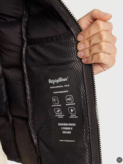Doudoune élégante violet clair Refrigiwear