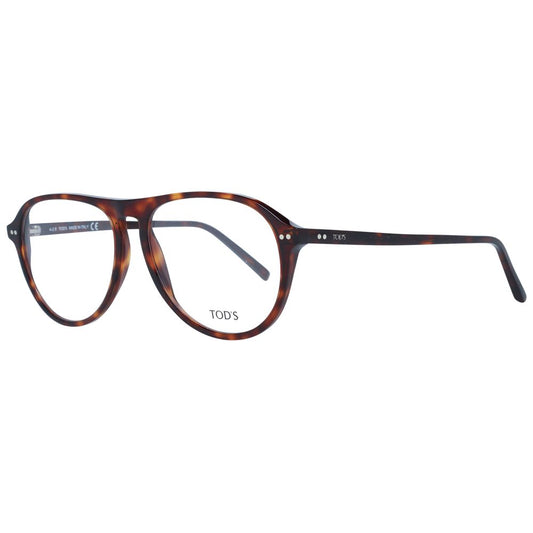 Montures optiques marron pour hommes Tod's