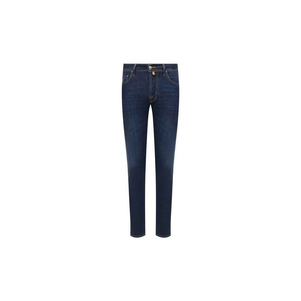 Jacob Cohen Sleek Slim Fit Premium Denim Essentials by Jacob Cohen