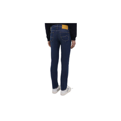 Jacob Cohen Sleek Slim Fit Premium Denim Essentials by Jacob Cohen