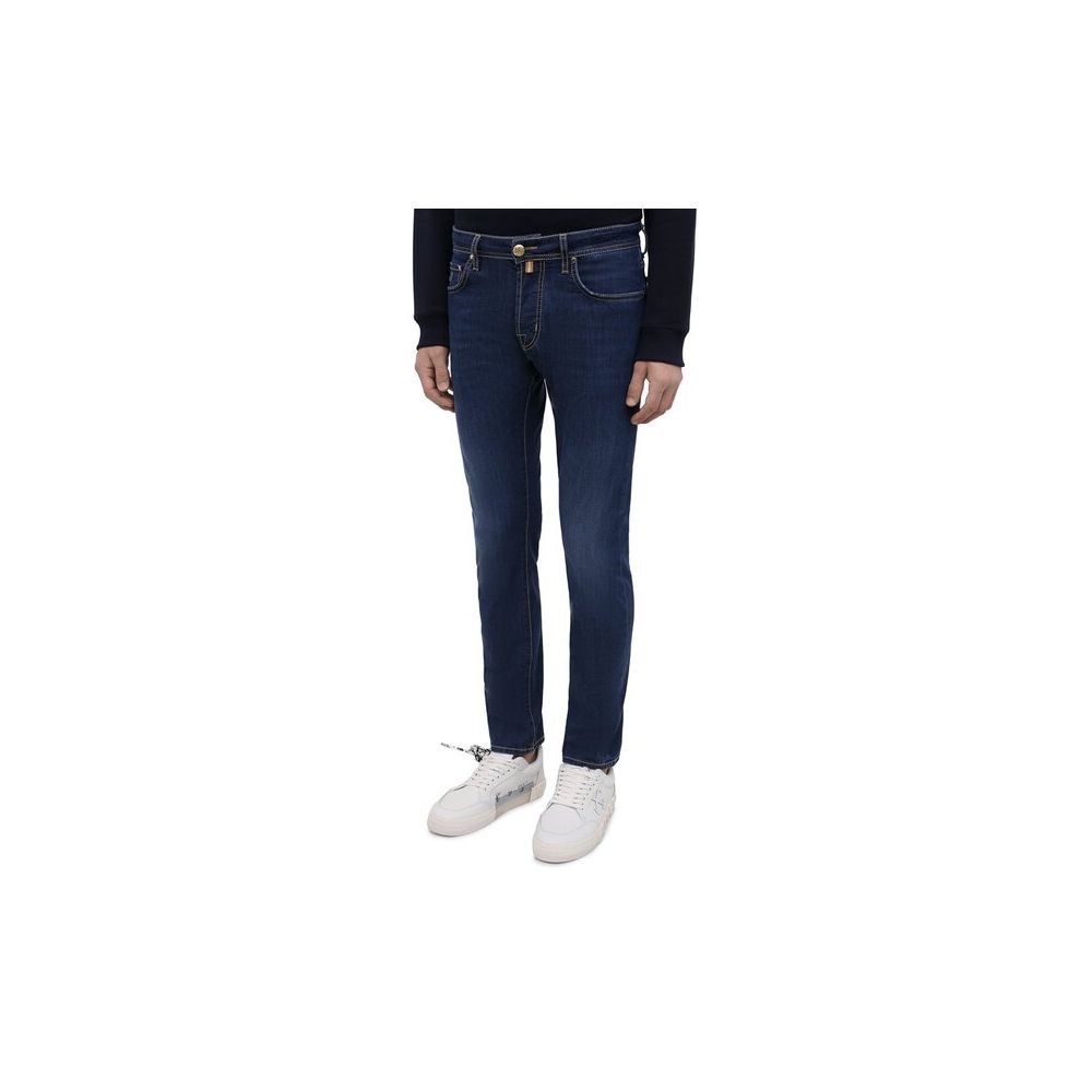 Jacob Cohen Sleek Slim Fit Premium Denim Essentials by Jacob Cohen