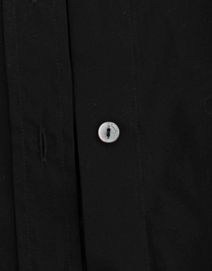 John Galliano Black cotton shirt top