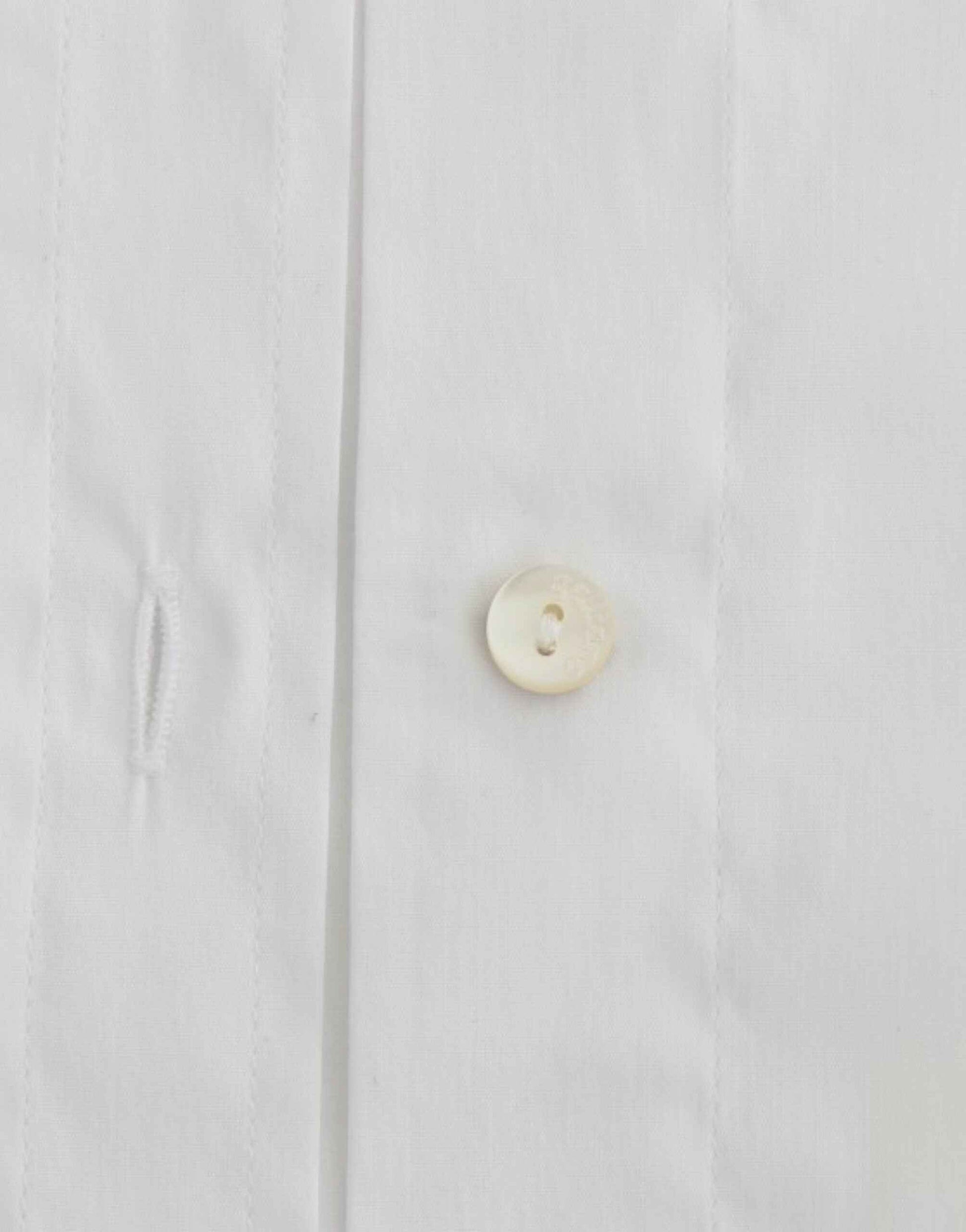 John Galliano White Cotton Shirt Top