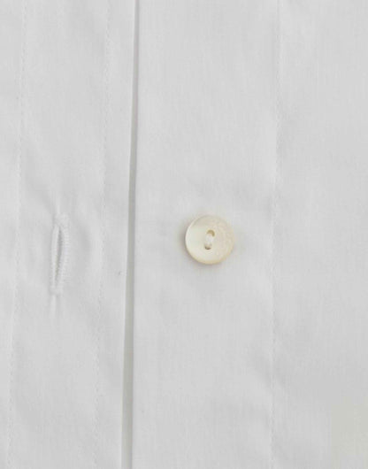 John Galliano White Cotton Shirt Top
