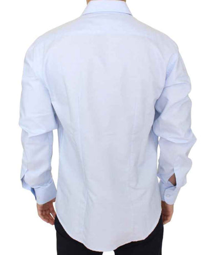 Cavalli Light blue cotton shirt by Cavalli