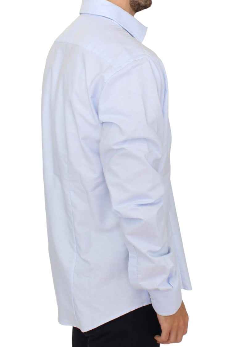 Cavalli Light blue cotton shirt by Cavalli