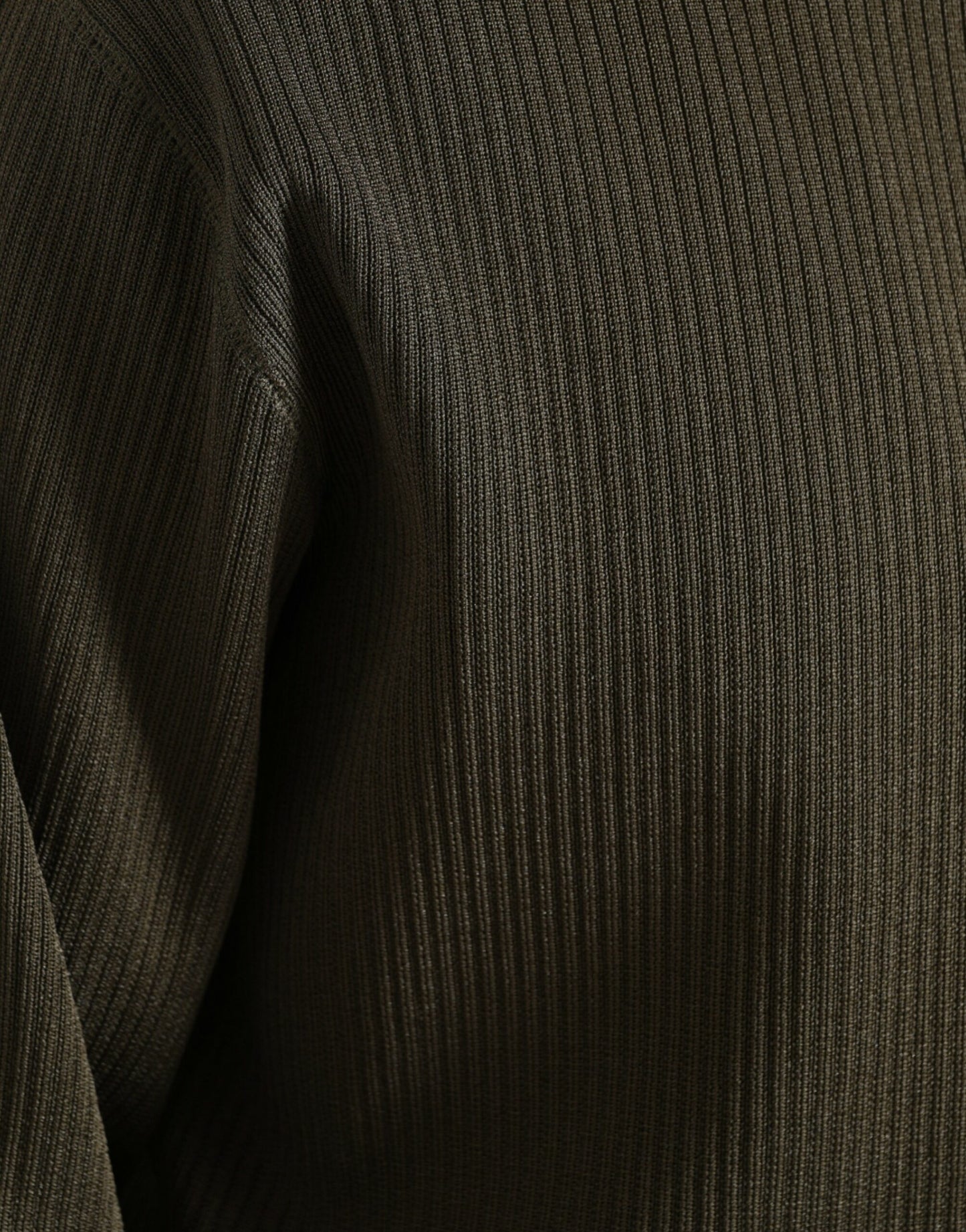 Dolce & Gabbana Green Viscose Crew Neck Men Pullover Sweater by Dolce & Gabbana