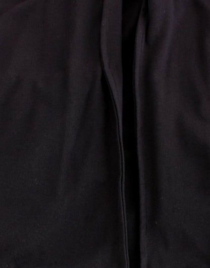 Costume National Élégant Pull à Capuche en Coton Bleu