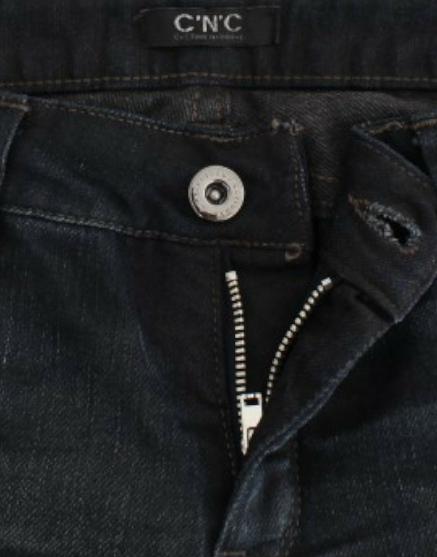 Jean super skinny bleu en denim Costume National Chic