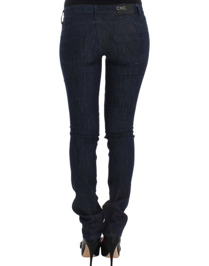 Jean skinny bleu foncé Costume National Chic