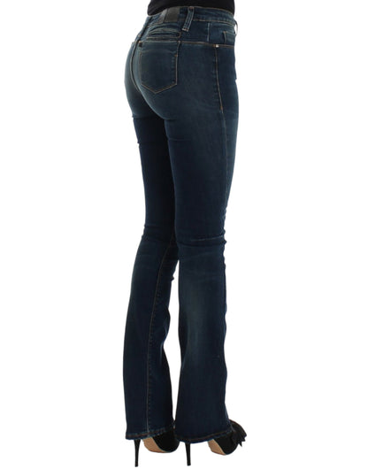 Jean droit bleu chic de créateur Costume National