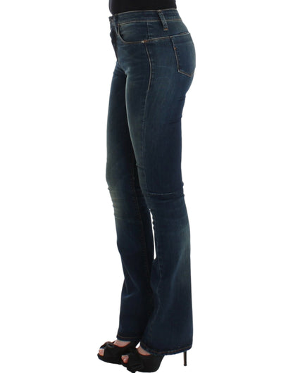 Jean droit bleu chic de créateur Costume National