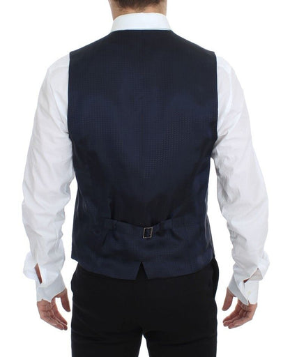 Dolce &amp; Gabbana - Robe gilet élégante à rayures grises