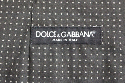 Dolce &amp; Gabbana Élégant gilet en coton gris