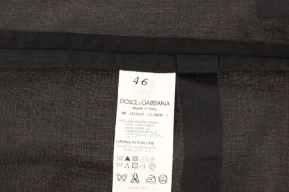 Dolce &amp; Gabbana Élégant gilet en laine noire