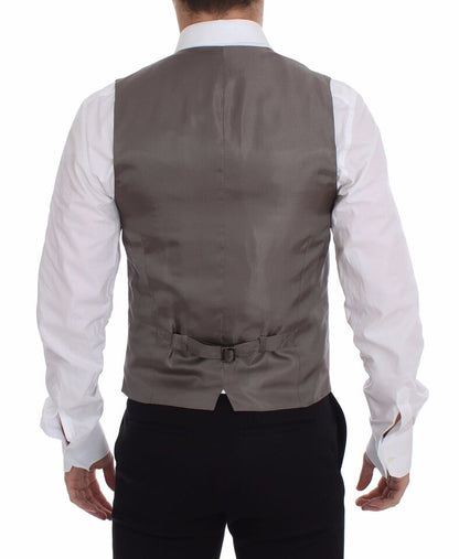Dolce &amp; Gabbana Élégant gilet en coton beige