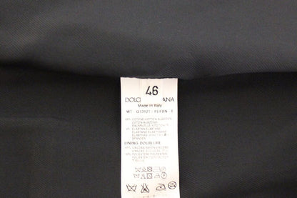 Dolce &amp; Gabbana Élégant gilet en coton stretch bleu