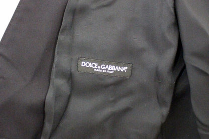 Dolce &amp; Gabbana Élégant gilet en coton stretch bleu