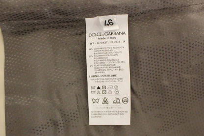 Dolce &amp; Gabbana - Élégant gilet en coton mélangé beige