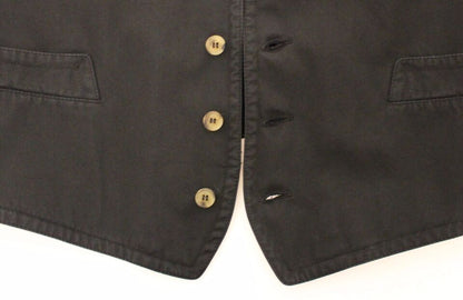 Gilet élégant noir Dolce &amp; Gabbana