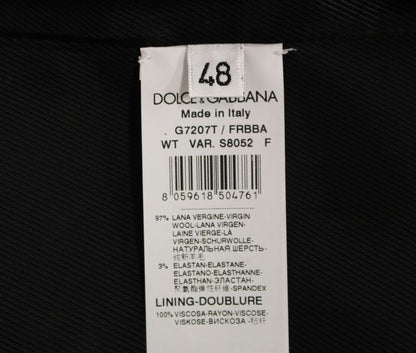Dolce &amp; Gabbana - Robe gilet élégante à rayures grises