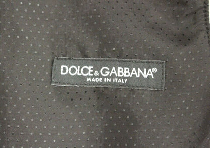 Dolce & Gabbana Gray Wool Blend Logo Vest Gilet Weste by Dolce & Gabbana