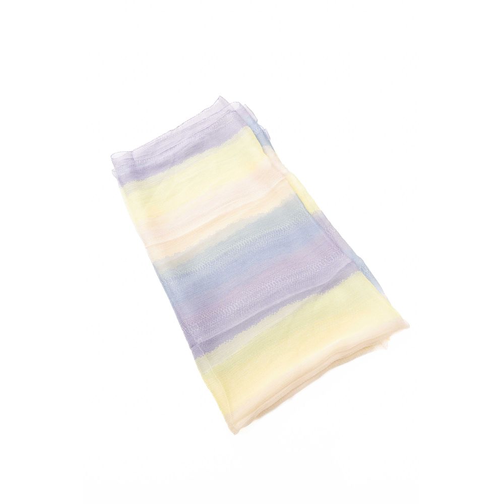 Trussardi Multicolor Silk Women Scarf by Trussardi