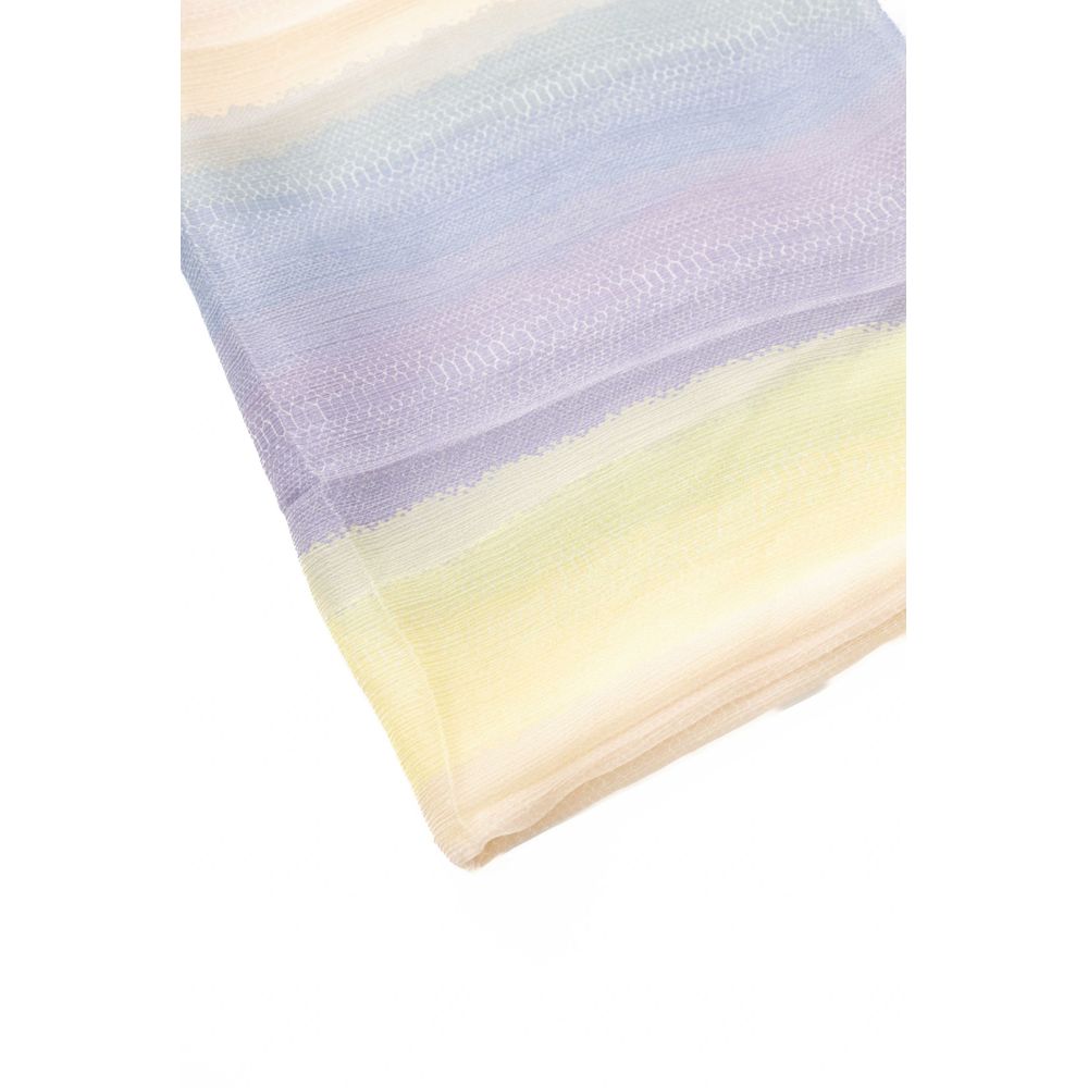 Trussardi Multicolor Silk Women Scarf by Trussardi