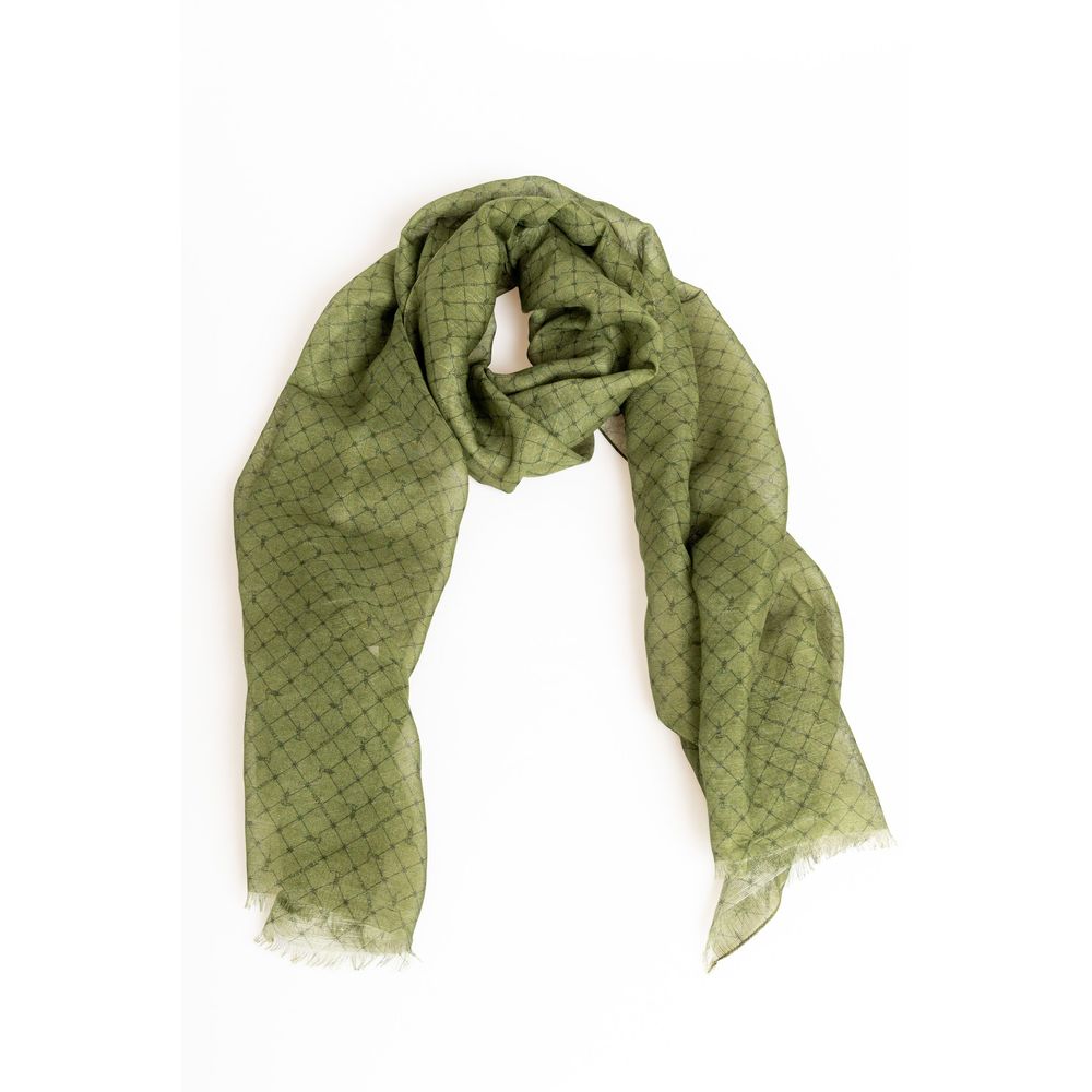 Trussardi Green Modal Men Scarf by Trussardi