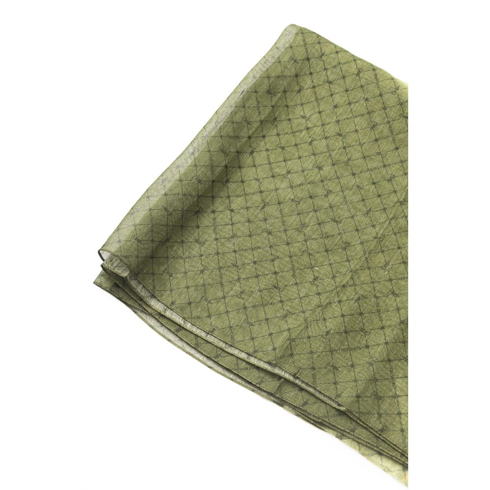 Trussardi Green Modal Men Scarf by Trussardi