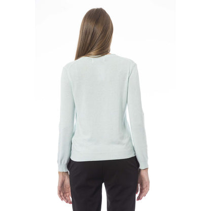 Baldinini Trend Light Blue Cashmere Women Sweater by Baldinini Trend
