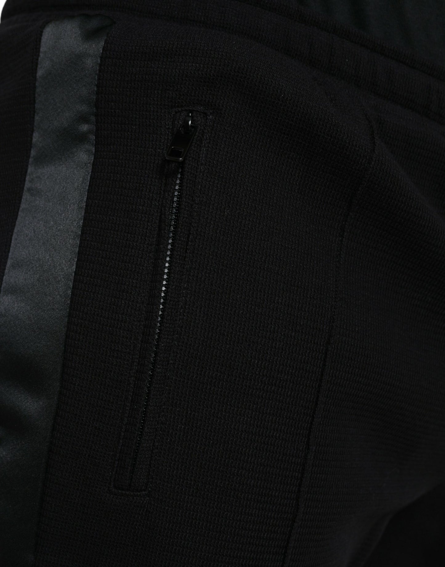 Dolce & Gabbana Black Cotton Blend Jogger Sweatpants Pants by Dolce & Gabbana