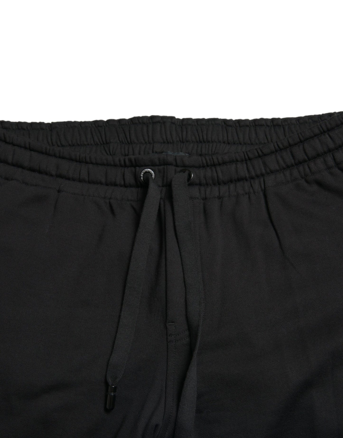 Dolce & Gabbana Black Cotton Logo Jogger Men Sweatpants Pants by Dolce & Gabbana