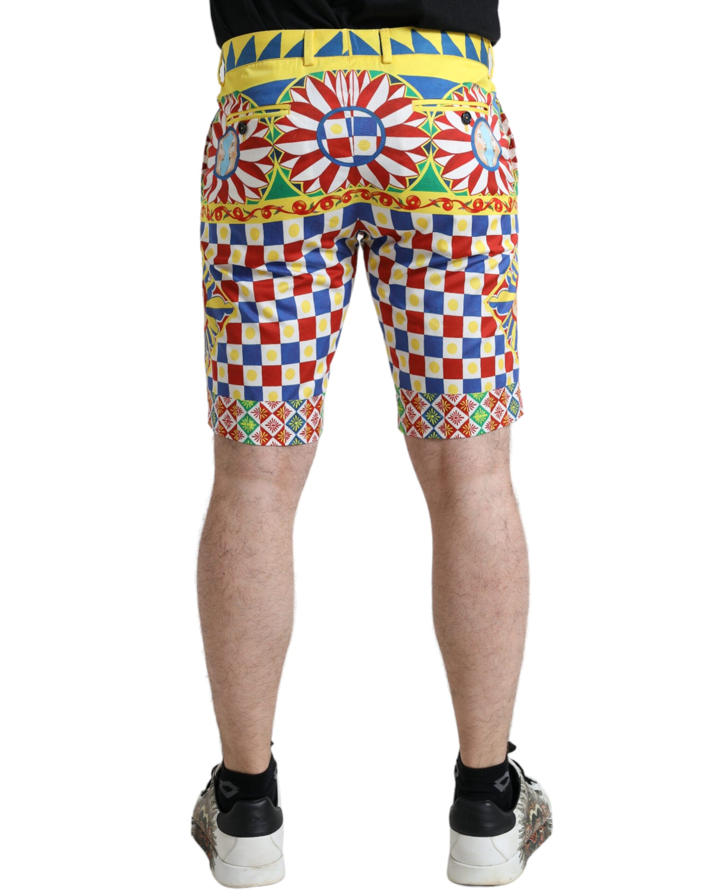 Bermuda imprimé multicolore Dolce &amp; Gabbana