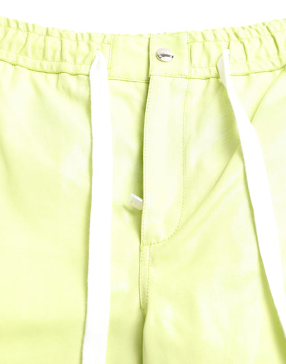 Bermuda chic en coton vert clair Dolce &amp; Gabbana